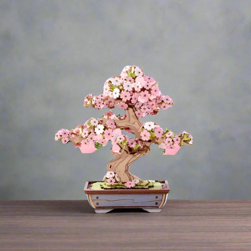 3D Wooden Puzzle Bonsai